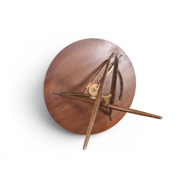 Mid 20th Century Adjustable Height Attributed to Jurg Bally Coffee Table For Sale - Image 10 of 13