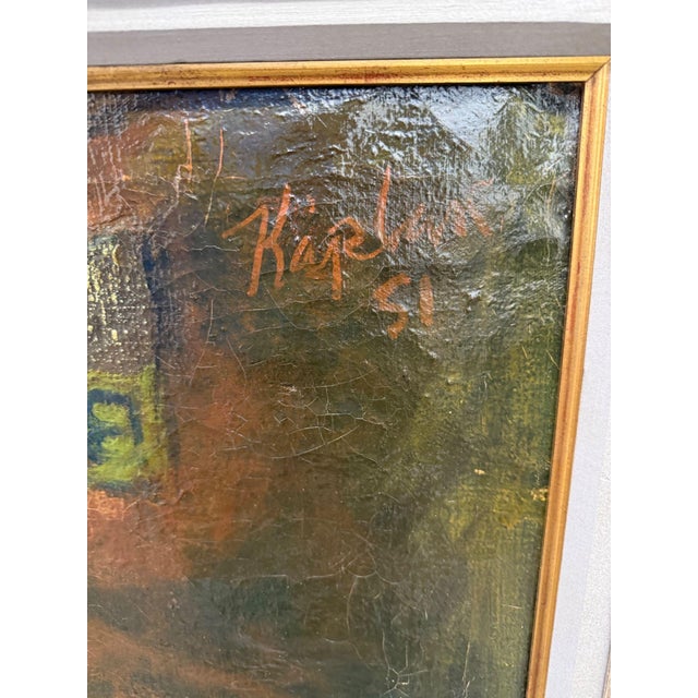 Bar Scene by Kaplan For Sale - Image 4 of 6