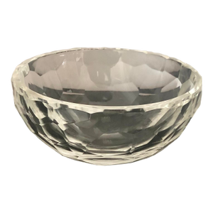 Crystal Saks Fifth Avenue Honeycomb Bowl