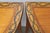 Late 18th Century Pair of George III Floral Wreath Painted Crossbanded Satinwood Demilune Card Tables For Sale - Image 17 of 18