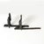 Traditional Pair of Cast Iron Snow Eagles For Sale - Image 3 of 5