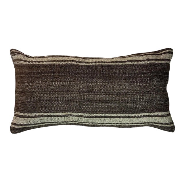 Vintage Turksih Kilim Pillow Cover For Sale
