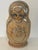 Signed Soviet Russian Matryoshka Nesting Doll Set W/ Pyrography Decor 6.25” Tall For Sale - Image 4 of 12