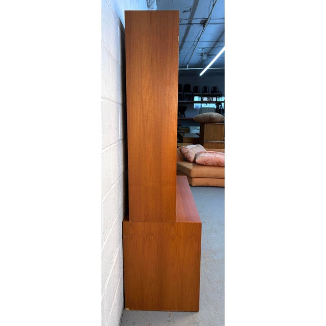 Domino 1960s Danish Teak Bookcase by Domino Møbler For Sale - Image 4 of 16