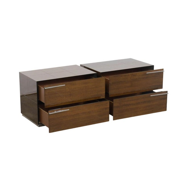 Cantoni Cantoni Night & Day 2-Drawer Nightstands, Pair For Sale - Image 4 of 8