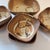 Vintage Handcrafted Studio Pottery Serving Bowls in Warm Brown Glaze, Signed Skul, Set of 7 For Sale - Image 9 of 15