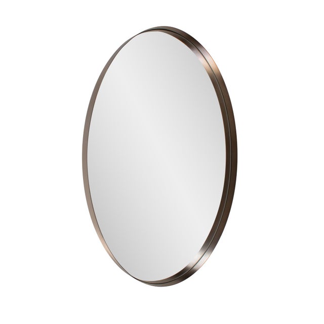 Steele Oval Mirror For Sale - Image 9 of 11