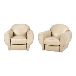 French Art Deco Elephant Club Chairs, 1940 For Sale