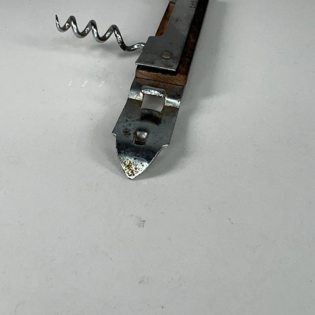 Mid 20th Century Modern Vintage Wood Wine Bottle Opener Japan For Sale - Image 10 of 12