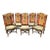 Century Furniture French Dining Chairs Leather Seats Set of 8 For Sale