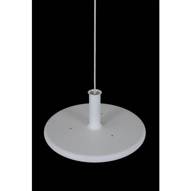 Mid-Century Modern Large Danish Optima Hanging Lamp by Hans Due for Fog & Mørup, 1970s For Sale - Image 3 of 14