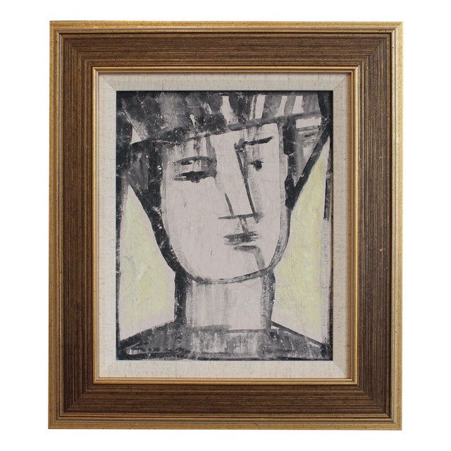 Hidden Portraits III, 1980s, Acrylic on Canvas, Framed For Sale