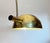 Vintage Postmodern German Brass Boca Arc Floor Lamp with Clamping Rod attributed to Florian Schulz, 1970s For Sale - Image 14 of 18