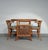 Vintage Balcony Chairs and Table in Rattan and Bamboo, 1970s, Set of 3 For Sale - Image 5 of 18