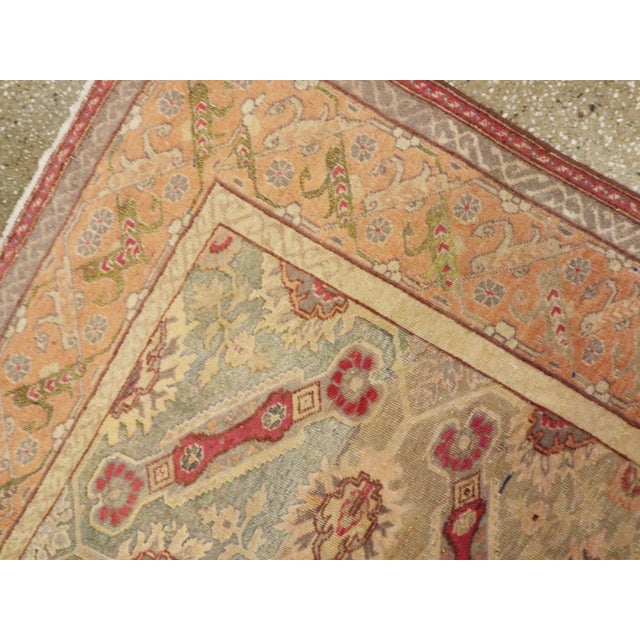 Textile Galerie Shabab Collection Mid-20th Century Turkish Sivas Rug For Sale - Image 7 of 9