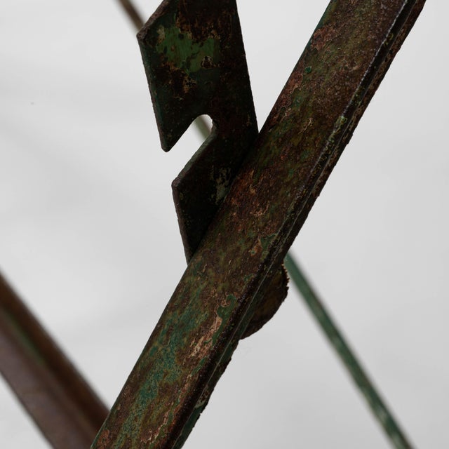 19th Century French Iron & Wood Display Table For Sale - Image 12 of 18