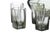Art Deco Glass and Crystal Bottle and Glasses by Rudolf Eschler for Moser, Set of 9 For Sale - Image 3 of 6