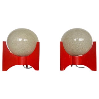 Space Age Table Lamps Rocket attributed to Pokrok Zilina, 1970s, Set of 2 For Sale