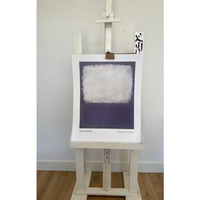 Abstract Mark Rothko (1903-1970), Blue and Grey, 1962, C/O Beeldrecht, Amsterdam, 1996, Courtesy Galerie Beyeler, Basel, Printed in Holland For Sale - Image 3 of 8