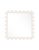 Contemporary Fleur Home Garden District Magazine Square Mirror in White Dove, 24x24 For Sale - Image 3 of 3