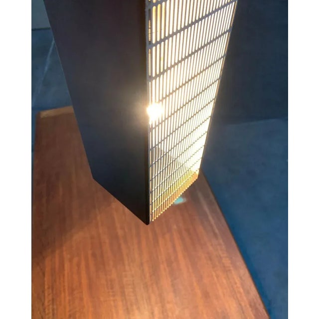 Mid-Century German Minimalist Perforated Metal Pendant Lamp, 1960s For Sale - Image 4 of 18