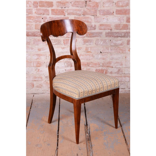 Biedermeier Chairs in Walnut, Austria, 1830s, Set of 8 For Sale - Image 9 of 14