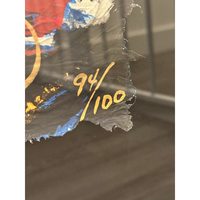 Orlando Botero Agudelo "Minerva" Serigraph on Rice Paper Multiple Media For Sale - Image 4 of 10