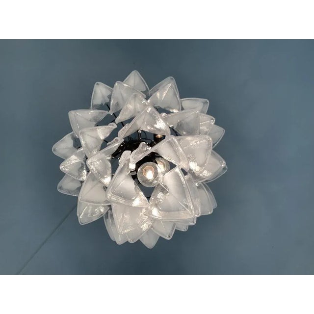 Early 21st Century Sella Chandelier in Murano Glass from Simoeng For Sale - Image 5 of 9