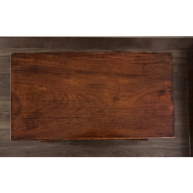 Italian Inlaid Tabletop Chest With Secret Compartments and Key For Sale - Image 10 of 12