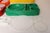 Red Mid Century Mexican Modern Stacking Rainbow Picnic Tray Set by Pymsa For Sale - Image 8 of 14