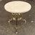 Brass Mid Century Polished Brass Tripod Table With Lion Heads and Stone Top For Sale - Image 8 of 17