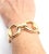 Gucci Equestrian Yellow Gold Large Horsebit Link Bracelet For Sale - Image 11 of 11