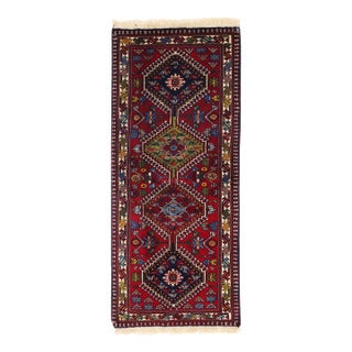 Fine Hand Knotted Persian Yalameh Runner For Sale