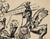 Paper Walter Becker, Ink Drawing Menagerie, 1920, Ink and Handmade Paper For Sale - Image 7 of 13