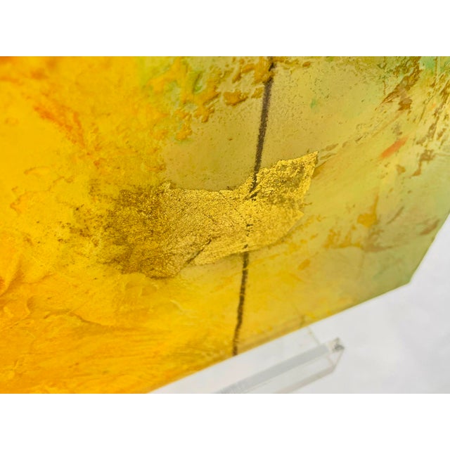 Sam Richardson “Amana Series” Abstract Painting on Board, American Abstract For Sale - Image 10 of 18