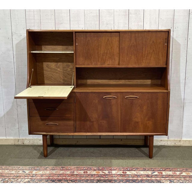 English Teak Bar Buffet, 1970s For Sale - Image 4 of 17