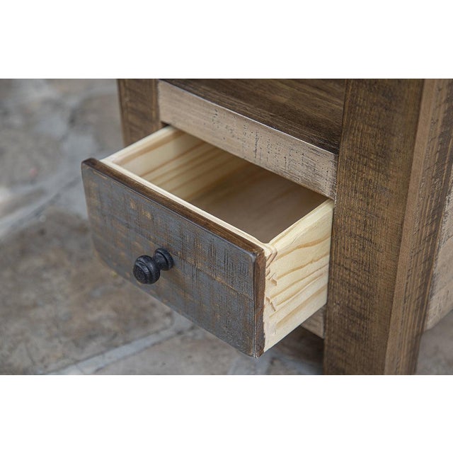 Logan Square 2 Drawer Console Table For Sale - Image 4 of 7