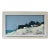 Mid-Century Modern 'Cliffside by the Sea' Swedish Original Coastal Landscape Oil Painting, Framed For Sale