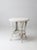 Farmhouse Antique White Wicker Table For Sale - Image 3 of 13