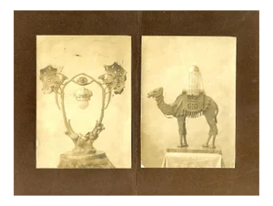 Unknown, Liberty Design Lamps by Alberto Calligaris, Ancient Photo, 1910s