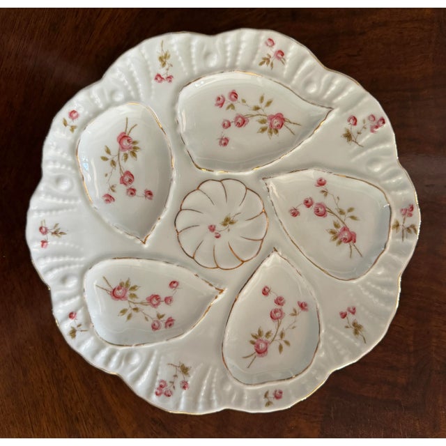 Oyster Plates Set/6 by Marx & Gutherz For Sale - Image 9 of 12