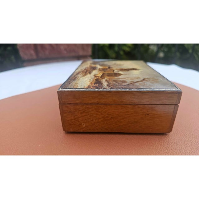 Art Deco Wooden Cigar Case, 1920s For Sale - Image 6 of 10