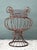 Modern Vintage Sculptural Metal Urn For Sale - Image 3 of 12