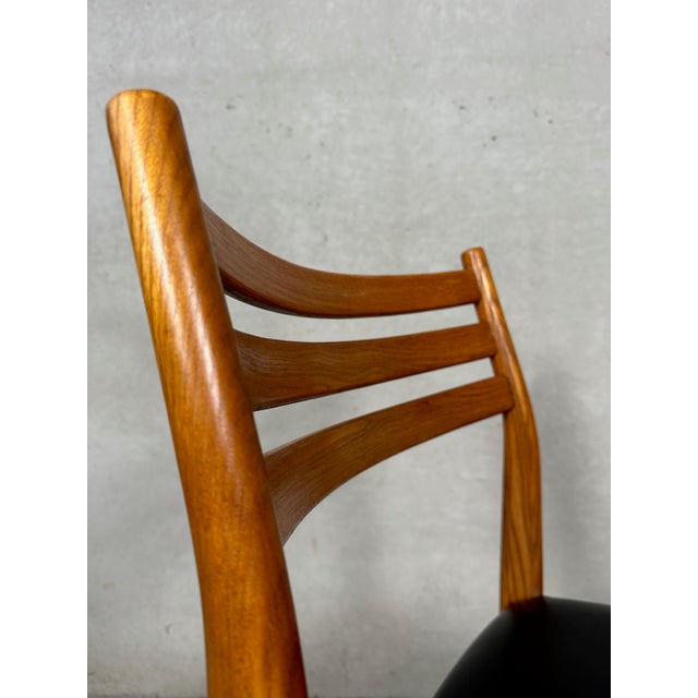 Wood Vintage Living Room Chairs in Skai, 1960s, Set of 6 For Sale - Image 7 of 11
