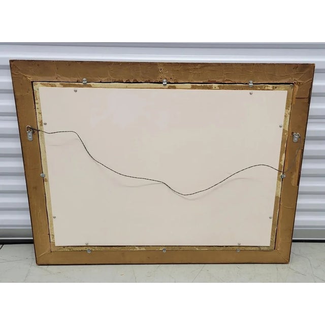 Framed Italian Street Canal Scene Oil Painting by Nicholas Briganti For Sale - Image 10 of 11