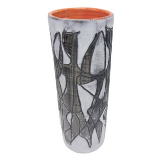 French Studio Ceramic Vase by Jacques Pouchain for L'Atelier Dieulefit, 1960s For Sale