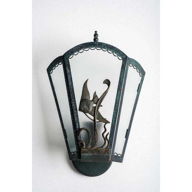 1930s Swedish Art Deco Wall Lights, 1930s, Set of 2 For Sale - Image 5 of 10