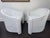 White 1980s Casa Bique High-Fashion Snail Chairs Pair For Sale - Image 8 of 17