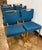 Blue 1960s Set of 6 Mid-Century Dining Chairs, Attr. To Slagelse Møbelværk For Sale - Image 8 of 18