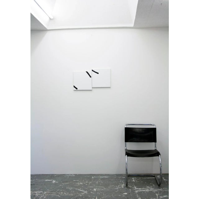 Acrylic on canvas Edition: Unique, Unframed. Painting made of 2 elements. Each elements dimensions are 30x 30x 2cm/ 11,8x...